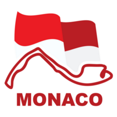 Icon Of Monaco Flag Sticker