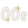 Icon Of The 00s Y2k Lettering Sticker