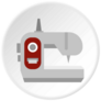 Icon Sewing Machine Sticker