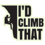 Id Climb That Rock Climbing Sticker