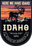 Idaho Banner Sticker