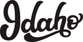 Idaho Calligraphy Sticker