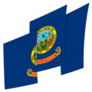 Idaho Flag Sticker