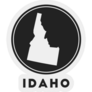 Idaho Icon Lettering Sticker