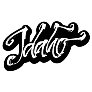 Idaho Modern Calligraphy Sticker