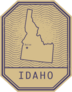 Idaho Stamp Sticker