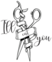 Ill Cut You Quote Hairdresser Sketch Sticker