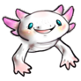 Illustration Cute Axolotl Sticker