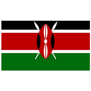 Illustration Flag Of Kenya Sticker
