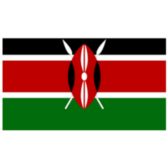 Illustration Flag Of Kenya Sticker
