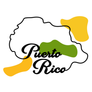 Illustration For Puerto Ricos Famous Cave Lettering Sticker
