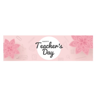 Illustration Happy Teachers Day Sticker