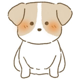 Illustration Jack Russell Sticker