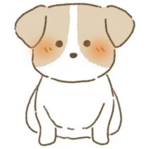 Illustration Jack Russell Sticker