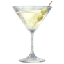 Illustration Martini Glass With Two Olives Sticker