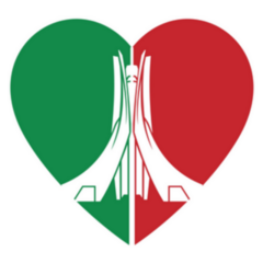Illustration Of Algerian Flag Heart Sticker