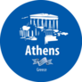 Illustration Of An Ancient Greek Athens Greece Sticker