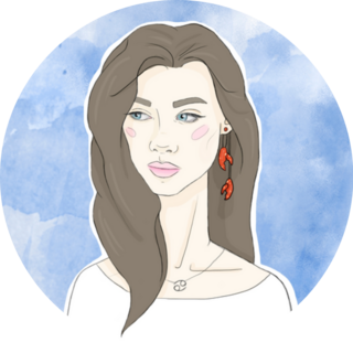 Illustration Of Cancer Astrological Water Sign Sticker