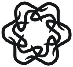 Illustration Of Celtic Tattoo Sticker