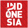 Illustration Of Indonesia Red And White Sticker
