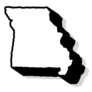 Illustration Of Missouri Map Sticker