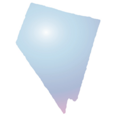 Illustration Of Nevada Map Sticker