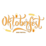 Illustration Of Oktoberfest German Lettering Sticker