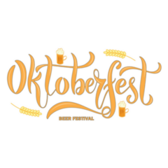 Illustration Of Oktoberfest German Lettering Sticker