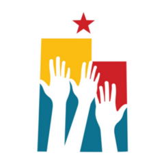 Illustration Of Utah Map And Hands Art Sticker