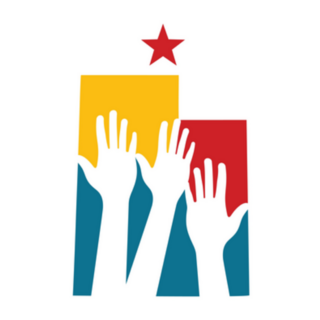 Illustration Of Utah Map And Hands Art Sticker