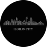 Iloilo City Black Sticker