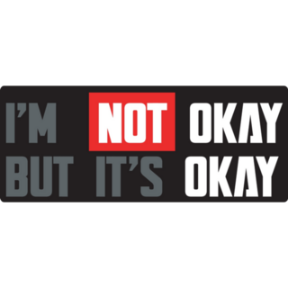 Im Not Okay But Its Okay  Bumper Sticker