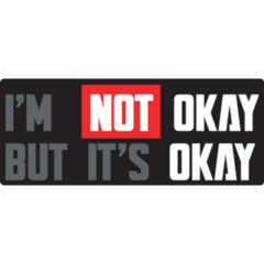 Im Not Okay But Its Okay  Bumper Sticker