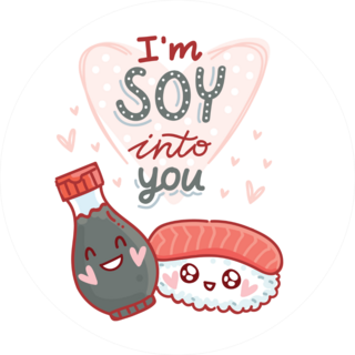 Im Soy Into You Sticker