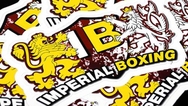 Imperial Boxing Die Cut Sticker