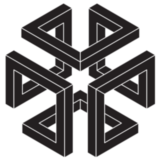 Impossible Shape Illustration Sticker