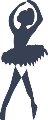 Impressive Ballerina Sticker