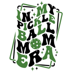 In My Pickleball Mom Era Sticker