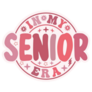 In My Senior Era Cute Lettering Sticker
