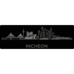 Incheon South Korea Sticker