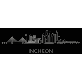 Incheon South Korea Sticker