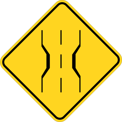 Indents In Road Sticker