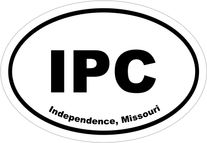 Independence, Missouri Oval Stickers