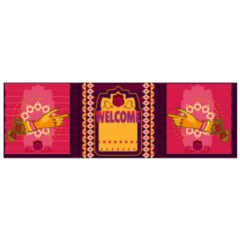 India And Pakistans Truck Art Tradition Sticker