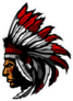 Indian Chief Mascot Sticker