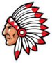 Indian Mascot Sticker