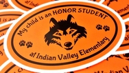 Indian Valley Parents Club Custom Oval Stickers