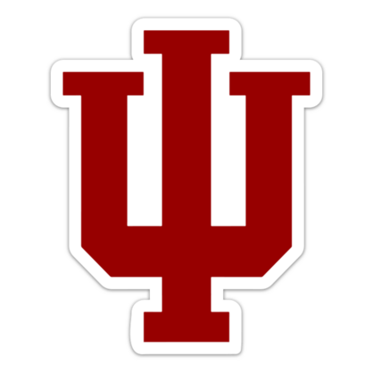Indiana Hoosiers NCAA Logo Sticker