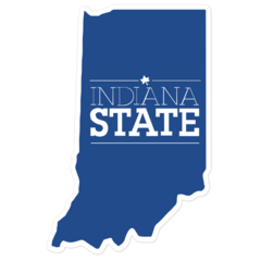 Indiana State Sycamores NCAA Logo Sticker