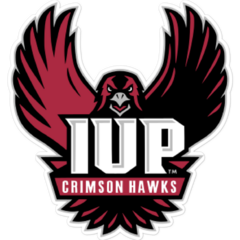 Indiana University of Pennsylvania Crims NCAA Logo Sticker